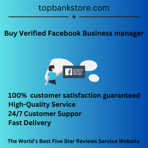 Buy Verified Facebook Business manager