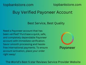 Buy Verified Payoneer Account 