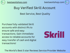 Buy Verified Skrill Account 